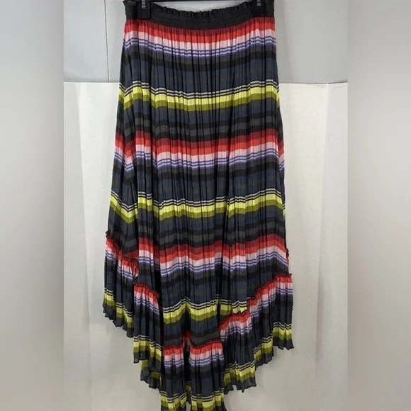 Free People Colorful Striped Maxi Skirt - Picture 7 of 10
